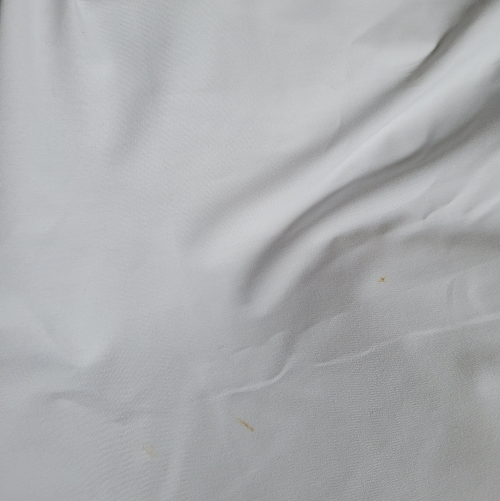 Custom tailored bed skirt Twin green lined - Picture 11 of 11